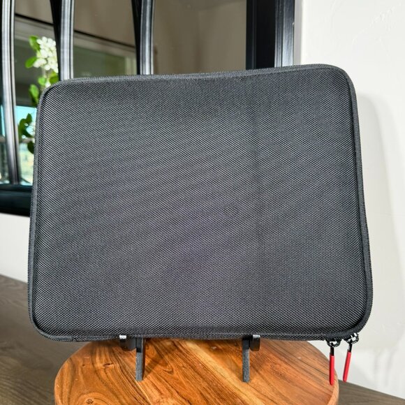 Nixon Watch Travel Organizer Folder Case Black Zippered Storage - Picture 4 of 7